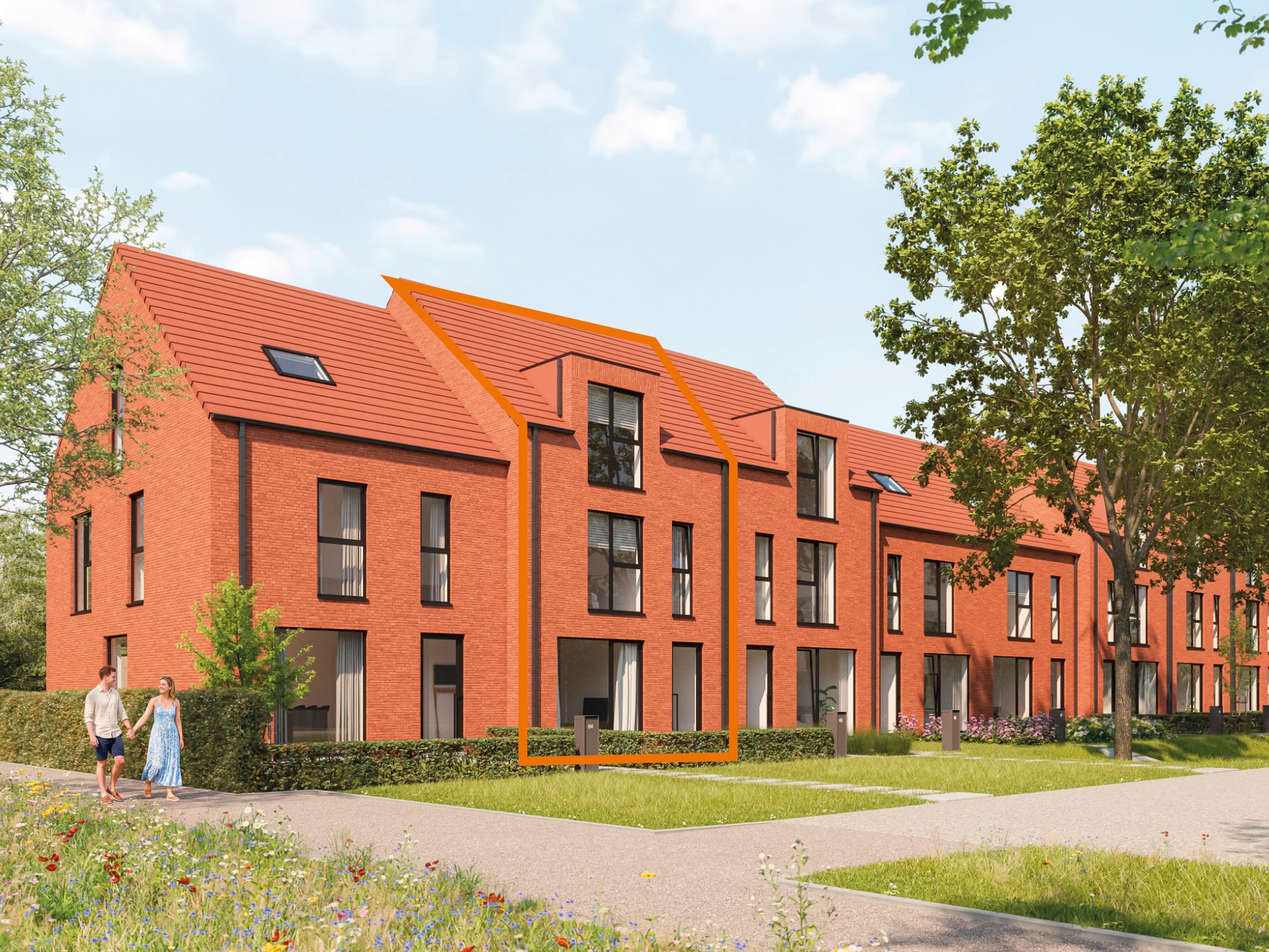 Lot 65 Gezinswoning met 3 slaapkamers en private carport - foto 1
