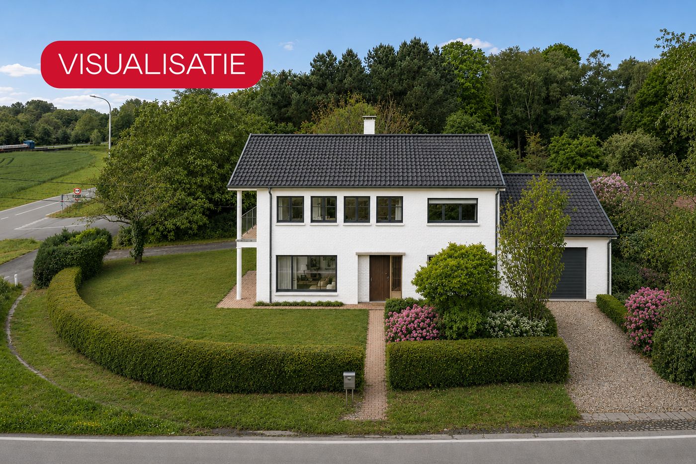 RUIME WONING MET 4 SLAAPKAMERS OP EEN PERCEEL VAN 1.188 M² NABIJ GROENHOVEBOS - foto 2