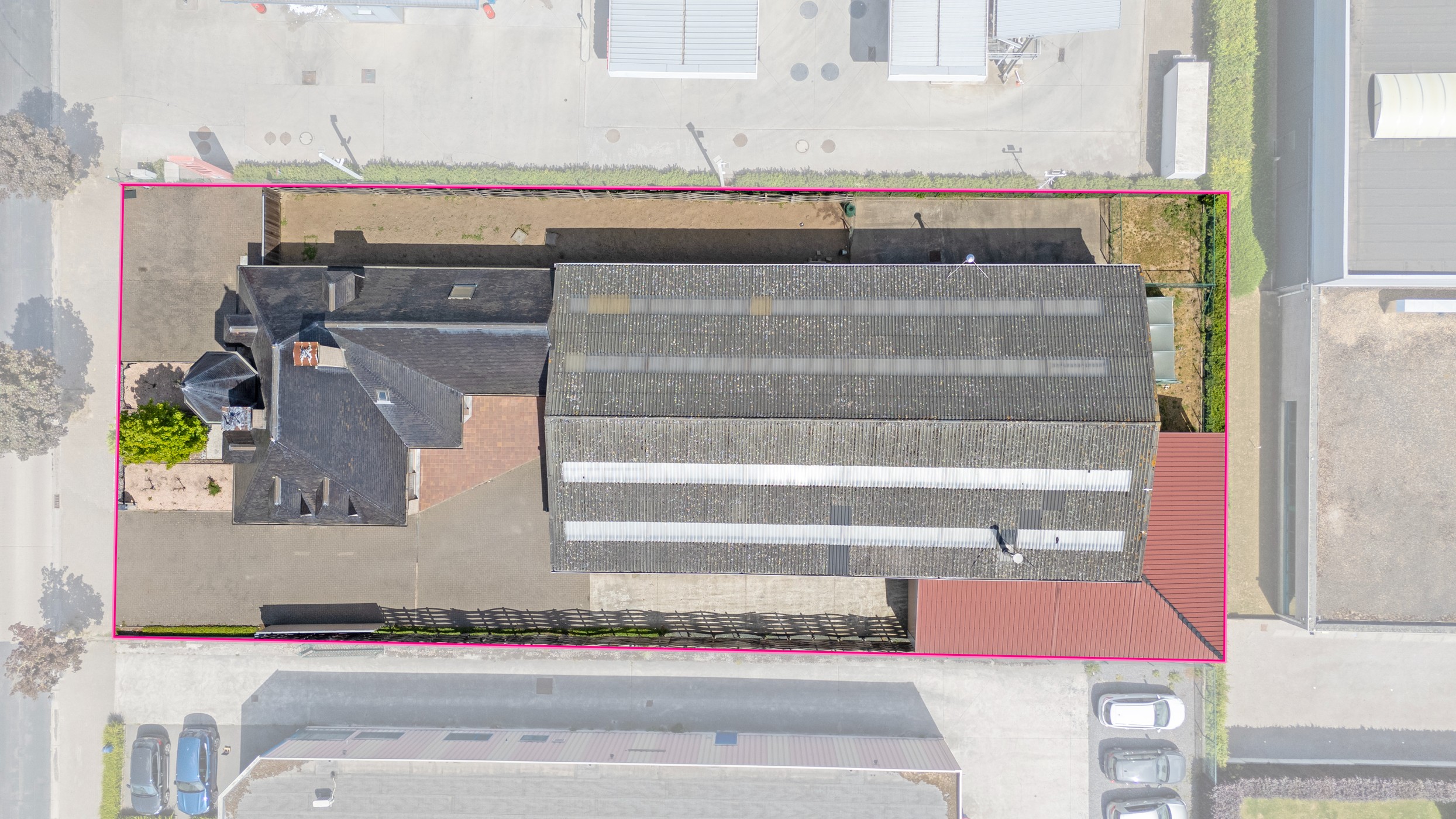 Loods 450m² met woning 215m² in Oosterzele – vlakbij de E40 - foto 2