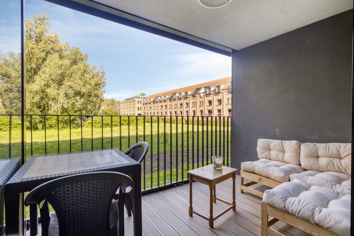 Gelijkvloers appartement te koop met terras en open zicht - foto 5