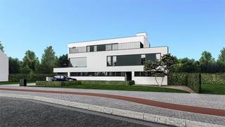 Jouw (investerings)woning in Maaseik<br /><br />In het centrum van Rotem - Dilsen aan de Rijksweg bevindt zich de Residentie “Valkennest”, een kleinschalig nieuwbouwproject met een uniek design bestaande uit 7 ruime 2-slaapkamerappartementen, elk met hun eigen charme.<br /><br />Deze appartementen werden volledig gebouwd volgens de meest recente energiezuinige BEN-normen. Door het gebruik van vloerverwarming, warmtepompen, een hoogwaardig ventilatiesysteem en uitstekende isolatie volgens de allerlaatste strenge normen zal je een uitmuntend wooncomfort ervaren. Ook de centrale ligging nabij de bakkers, winkels, apotheek, … is zeker een extra troef. <br />Dit project is in samenwerking met N78 Vastgoed. <br /><br />Appartement 1 = VERKOCHT<br /><br />Appartement 2<br />Appartement 2 is gelegen op het gelijkvloers en biedt 106m² bruto bewoonbare oppervlakte bestaande uit een inkomhal, apart gastentoilet, leefruimte met open keuken en een aparte bureau, berging, badkamer met douche, 2 slaapkamers en een terras. Aansluitend is er ook nog een tuin voorzien.<br />In de kelder kan je een ruime ondergrondse parkeergarage terugvinden met private kelderbergingen.<br /><br />Prijs<br />€ 308 212 exclusief de kosten, berging en parkeergarage<br /><br />Appartement 3<br />Appartement 3 is gelegen op het gelijkvloers en biedt 106m² bruto bewoonbare oppervlakte bestaande uit een inkomhal, apart gastentoilet, leefruimte met open keuken en een aparte bureau, berging, badkamer met douche, 2 slaapkamers en een terras. Aansluitend is er ook nog een ruime tuin voorzien.<br />In de kelder kan je een ruime ondergrondse parkeergarage terugvinden met private kelderbergingen.<br /><br />Prijs<br />€ 325 253 exclusief de kosten, berging en parkeergarage<br /><br />Appartement 4<br />Appartement 4 is gelegen op de eerste verdieping en biedt 92m² bruto bewoonbare oppervlakte bestaande uit een inkomhal, apart gastentoilet, leefruimte met open keuken, berging, badkamer met douche, 2 slaapkamers en een terras.<br />In de kelder kan je een ruime ondergrondse parkeergarage terugvinden met private kelderbergingen.<br /><br />Prijs<br />€ 267 641 exclusief de kosten, berging en parkeergarage<br /><br />Appartement 5<br />Appartement 5 is gelegen op de eerste verdieping en biedt 93m² bruto bewoonbare oppervlakte bestaande uit een inkomhal, apart gastentoilet, leefruimte met open keuken, berging, badkamer met douche, 2 slaapkamers en een terras.<br />In de kelder kan je een ruime ondergrondse parkeergarage terugvinden met private kelderbergingen.<br /><br />Prijs<br />€ 276 366 exclusief de kosten, berging en parkeergarage<br /><br />Appartement 6<br />Appartment 6 is gelegen op de eerste verdieping en biedt 96m² bruto bewoonbare oppervlakte bestaande uit een inkomhal, apart gastentoilet, leefruimte met open keuken, berging, badkamer met douche, 2 slaapkamers en een terras.<br /><br />In de kelder kan je een ruime ondergrondse parkeergarage terugvinden met private kelderbergingen.<br /><br />Prijs<br />€ 284 546 exclusief de kosten, berging en parkeergarage<br /><br />Penthouse<br />Appartement 7 of het penthouse is gelegen op de tweede verdieping en biedt 144m² bruto bewoonbare oppervlakte bestaande uit een inkomhal, apart gastentoilet, leefruimte met open keuken, berging, badkamer met douche, 2 slaapkamers en twee terrassen.<br />In de kelder kan je een ruime ondergrondse parkeergarage terugvinden met private kelderbergingen.<br /><br />Prijs<br />€ 444 620 exclusief de kosten, berging en parkeergarage<br /><br />Lanceringsactie: betaal de aankoop van je appartement bij de verhuis.<br /><br />Meer info of wens je de appartementen zelf te ontdekken? Bel ons op 011/450 280. <br /><br />Dit project is in samenwerking met N78 Vastgoed.<br /><br />Status verkoop<br />Beschikbaar: appartement 2, 3, 4, 5, 6, penthouse<br />Verkocht: appartement 1<br />