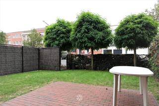 <p><span>GENT - Rijsenbergstraat 144: Op zoek naar een gelijkvloers </span><span>appartement met zonnige tuin </span><span>te huur in Gent?</span><span> Dan is dit pand mogelijks iets voor u.</span></p><p><span> </span></p><p><span>De belangrijkste troeven in een notendop:</span></p><ul><li><span>Zonnige voortuin</span></li><li><span>Gemeenschappelijke tuin en fietsenstalling</span></li><li><span>Centraal gelegen nabij centrum Gent</span></li><li><span>Vlotte bereikbaarheid met openbaar vervoer, fiets en wagen</span></li></ul><p><span> </span></p><p><span>Indeling:</span></p><p><span>Inkomhal, ruime leefruimte met half-open ingerichte keuken, zonnige voortuin, berging, slaapkamer, badkamer met bad en lavabo en toilet, terras. </span><span> </span></p><p><span> </span></p><p><span>Beschikbaar vanaf 01/08/2026. Domicilie verplicht. 1 Jarig huurcontract.</span></p><p><span>Huurprijs: € 850 + provisie € 85 (algemene delen en water). Enkel elektriciteit afzonderlijk af te rekenen.</span></p><p><span> </span></p><p><span>Neem contact op met ons kantoor voor een bezoek ter plaatse via onze website.</span></p><p><span> </span></p>