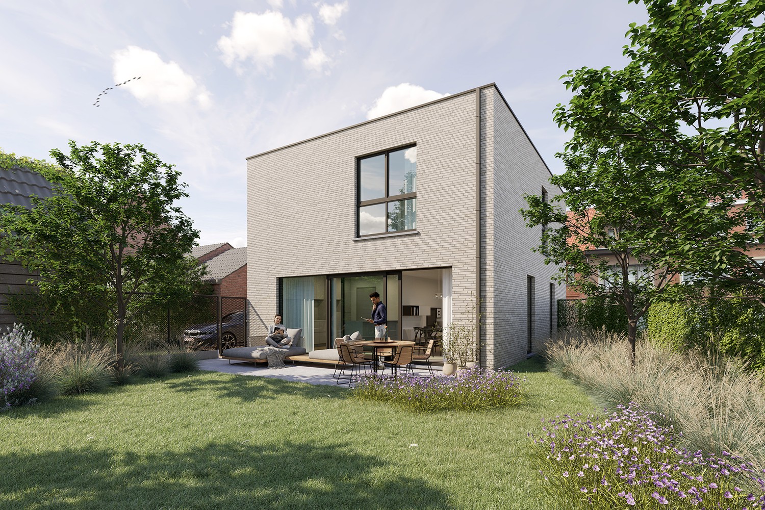 Moderne open bebouwing met 3 slpk - foto 2