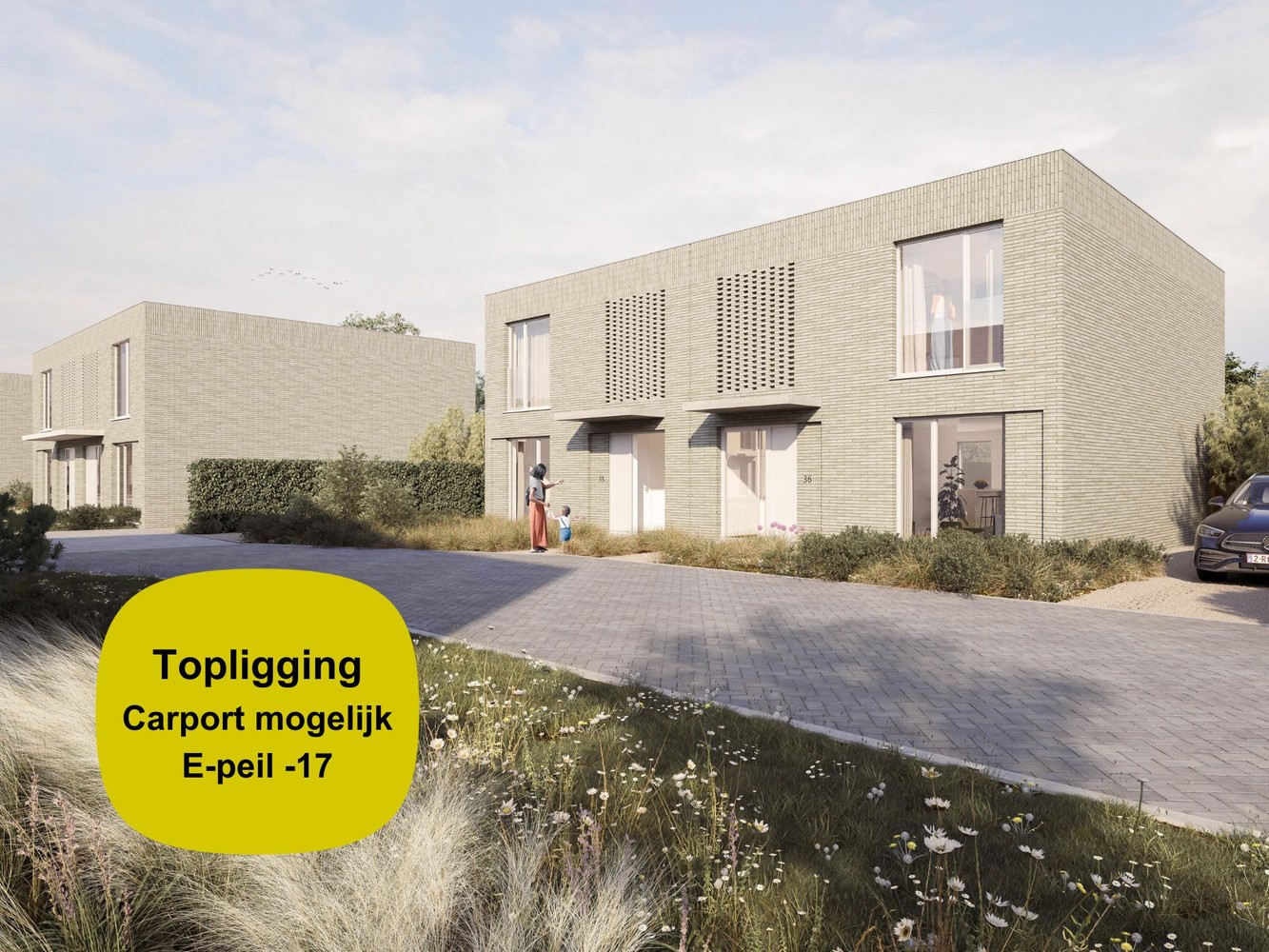 Energieneutrale HOB met 3 slpks en mogelijkheid carport - foto 1