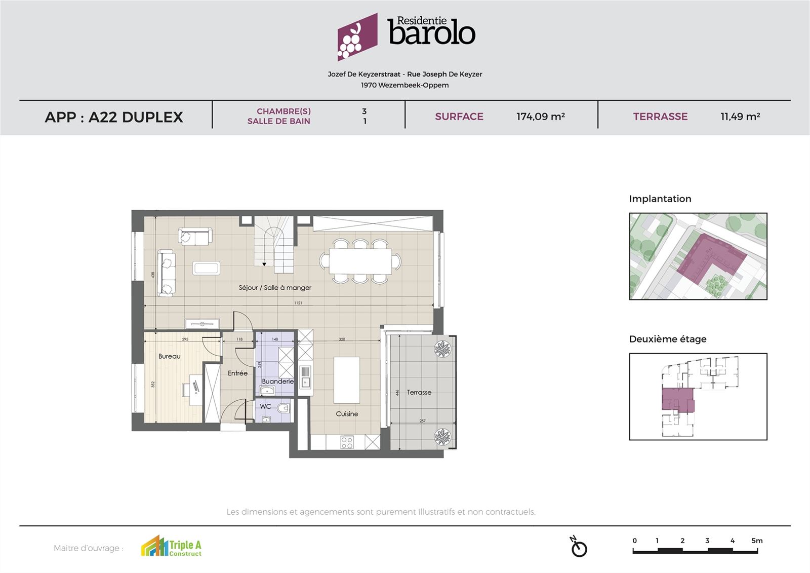 Ruim nieuwbouw duplex gelegen op de tweede verdieping met zuidgericht terras.  - foto 4