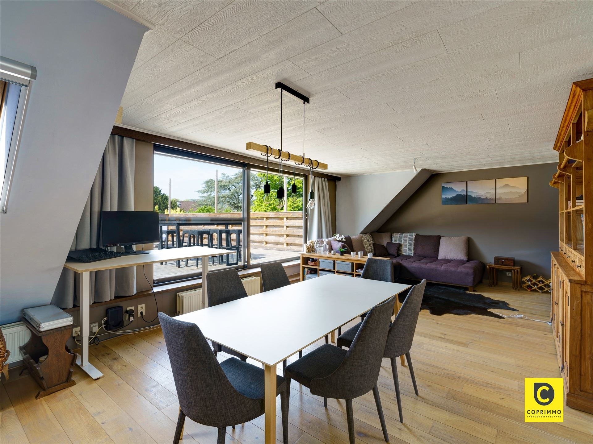 Duplex-appartement met zeer ruim terras en 2 slpk. - foto 5