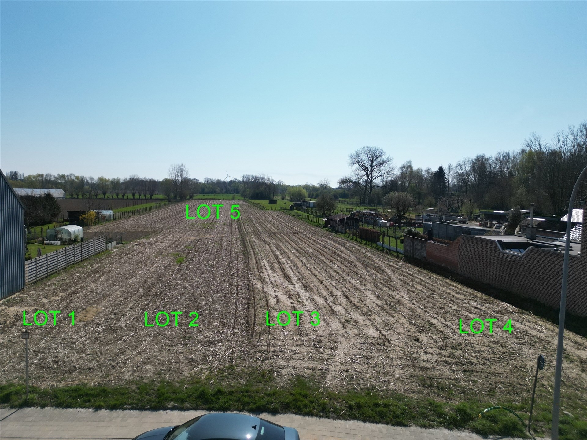 Bouwgrond voor halfopen bebouwing (lot 3) - 439 m² - foto 1