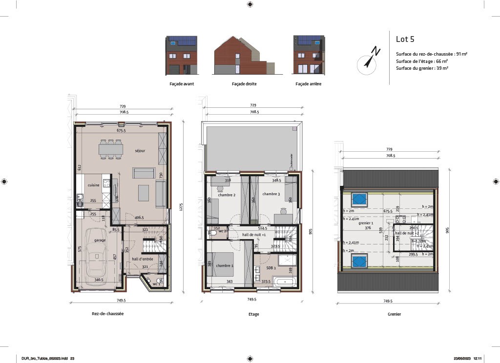 Maison à vendre à Tubize avec 3 chambres - photo 2