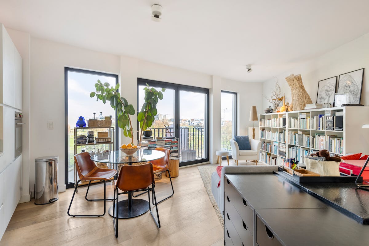Ready to move in 1 bedroom apartment with EPC A in Antwerp - photo 2