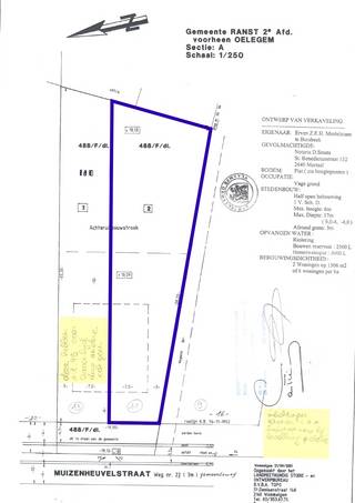 Op zoek naar een plek waar je rustig kan wonen, maar toch alles dichtbij hebt? Dan is deze bouwgrond in de Muizenheuvelstraat in Oelegem precies...