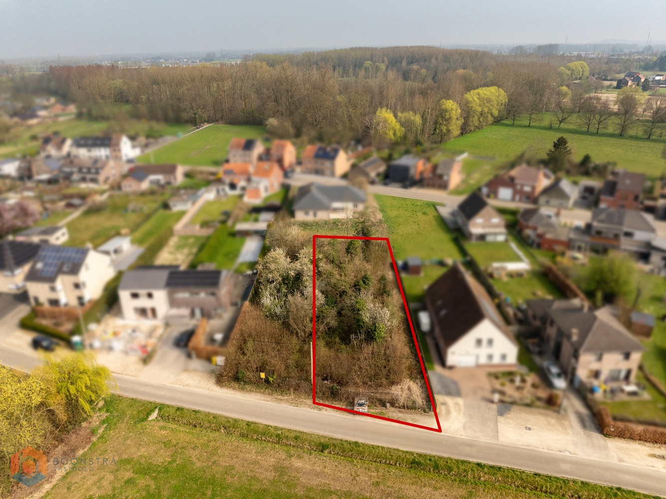 Bouwgrond van 671 m² voor halfopen bebouwing te Tildonk - foto 2