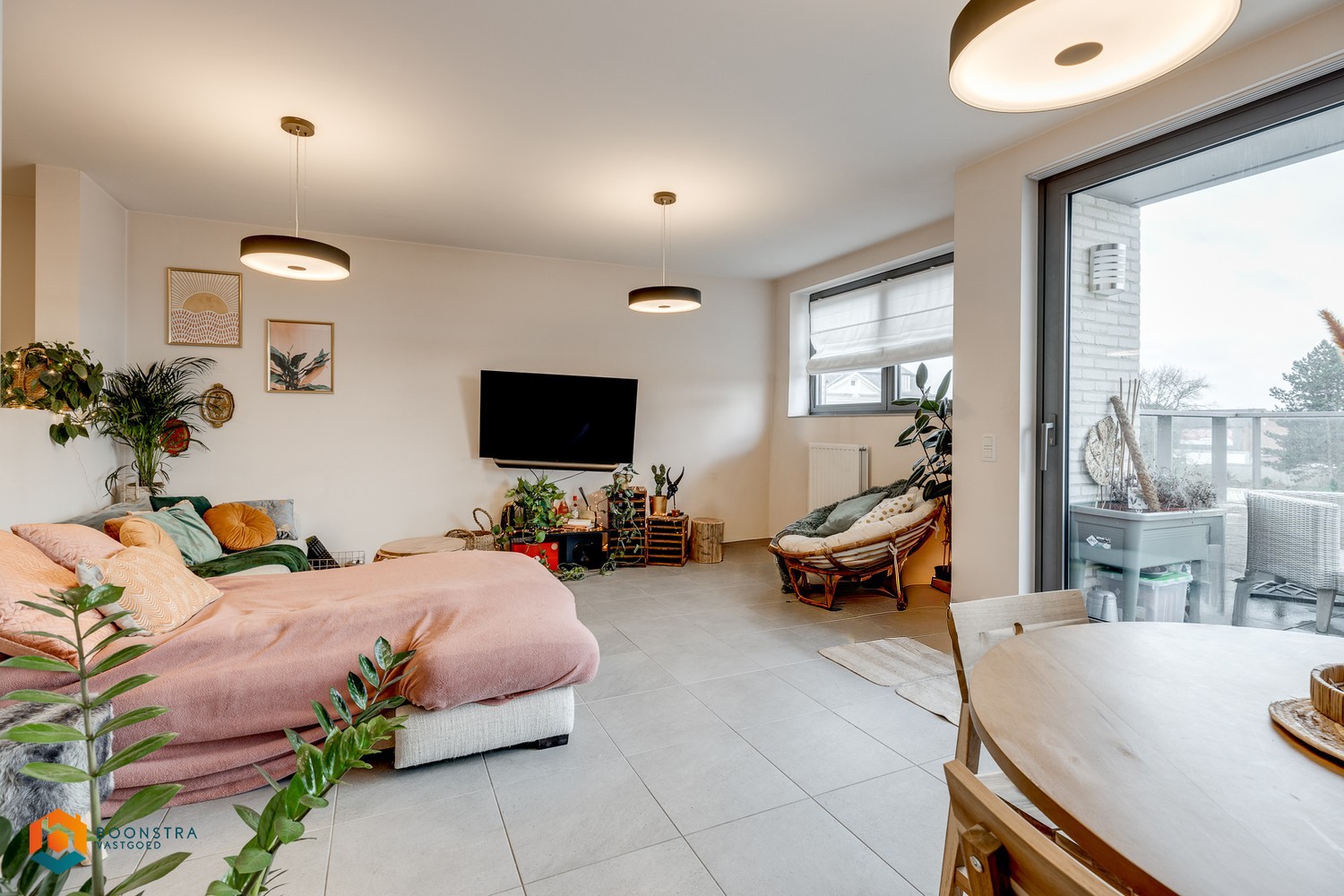 Appartement met 2 slpkrs en terras - foto 5