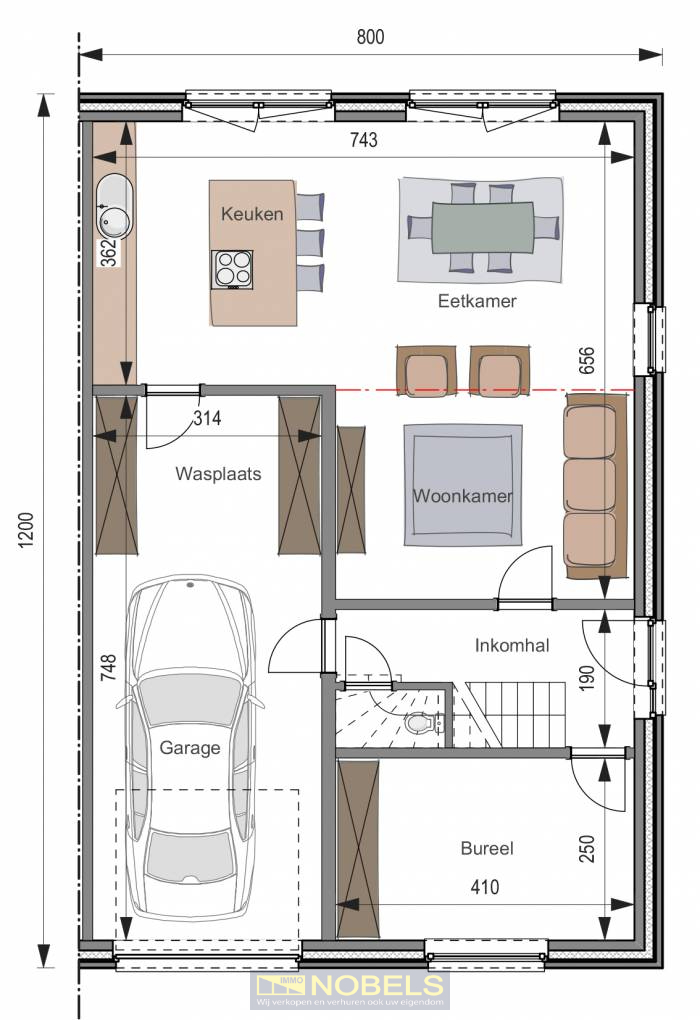 Te koop, nieuw te bouwen halfopen bebouwing in de glooiende omgeving van Brakel - photo 2