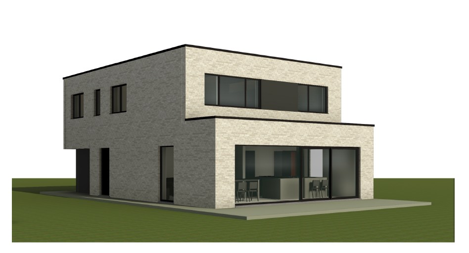 Ruime nieuwbouwwoning te Boutersem met zicht op het achterliggend groen - foto 1