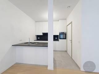 Mooi, 2slk appartement in het centrum van Brugge. Het appartement is gelegen op het gelijkvloers, in het rustige Sint-Gillis kwartier.Indeling:Living...