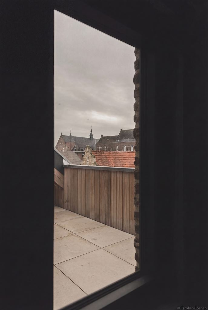 Luxe duplex loft op de tweede verdieping met 2(+1) slaapkamers, ruim terras en optioneel een staanplaats, gelegen in het centrum van Maaseik. - foto 5