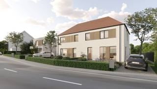 <ul>
<li>6% BTW mogelijk</li>
<li>Groene omgeving</li>
<li>Energiezuinig</li>
<li>3 slaapkamers én in te richten zolder</li>
</ul>
<br />OMGEVING<br />In een aangename en groene omgeving in Affligem bevinden zich deze twee moderne koppelwoningen. Deze rustige ligging combineert het beste van twee werelden: een vredige, residentiële buurt met vlotte verbindingen naar Aalst, Asse en Brussel. Ideaal voor wie de rust van het buitenleven zoekt zonder in te boeten aan bereikbaarheid. In de nabije omgeving vind je tal van wandel- en fietsroutes, gezellige eetgelegenheden en lokale winkels. Dankzij de goede aansluiting met de E40 bereik je de omliggende steden in geen tijd, terwijl je thuis volop kunt genieten van een groene en aangename woonomgeving.<br /><br />INDELING<br />De ruime benedenverdieping omvat een uitnodigende inkomhal met gastentoilet, een lichtrijke leefruimte met plaats voor een bureau of een gezellige leeshoek, en een open keuken die aansluit op de eet- en zithoek. Aansluitend bevindt zich een ruime berging.<br /><br />Op de eerste verdieping bevinden zich drie slaapkamers, een badkamer en een aparte toilet. De tweede verdieping kan verder ingericht worden als vierde volwaardige slaapkamer.<br /><br />E-PEIL 30<br />De woning is uitgerust met vloerverwarming op zowel het gelijkvloers als de eerste verdieping, aangestuurd door een energiezuinige warmtepomp. Het ventilatiesysteem D en de zonnepanelen zorgen ervoor dat het E-peil van 30 wordt behaald, wat bijdraagt aan een energiezuinige en milieuvriendelijke woonomgeving.<br /><br />Wil je jouw toekomstige woning ontdekken? Bel ons op 09 394 67 95 of mail naar info@potrell.be voor meer info of een afspraak!<br /><br />WONING OP MAAT | JOUW WONING, JOUW STIJL<br />Maak van deze woning jouw droomhuis op maat! Voeg je eigen smaak en persoonlijkheid toe en kies zelf de keuken, vloer en badkamer van jouw instapklare woning. Een eigen stek op maat van jouw wensen en stijl. Jij kiest, Potrell voert uit. Zo makkelijk is het!<br />