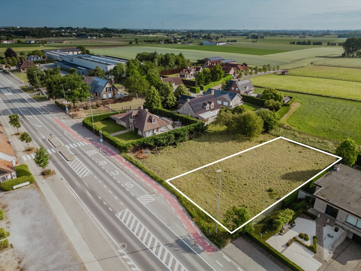 Mooi perceel bouwgrond (1.000 m²) te koop Bellegem - foto 3