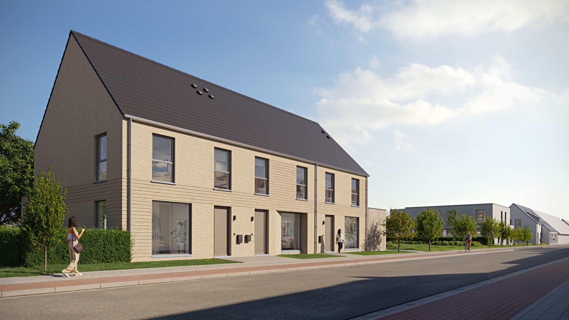 Hof ten Kole – energiezuinig wonen in het groene Koolkerke nabij Brugge - foto 1