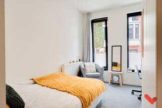 Studentenkamers gelegen in de studentenresidentie ACE op de Ridderstraat 266. Deze kamer heeft eigen sanitair, is gemeubeld met: een bed,...