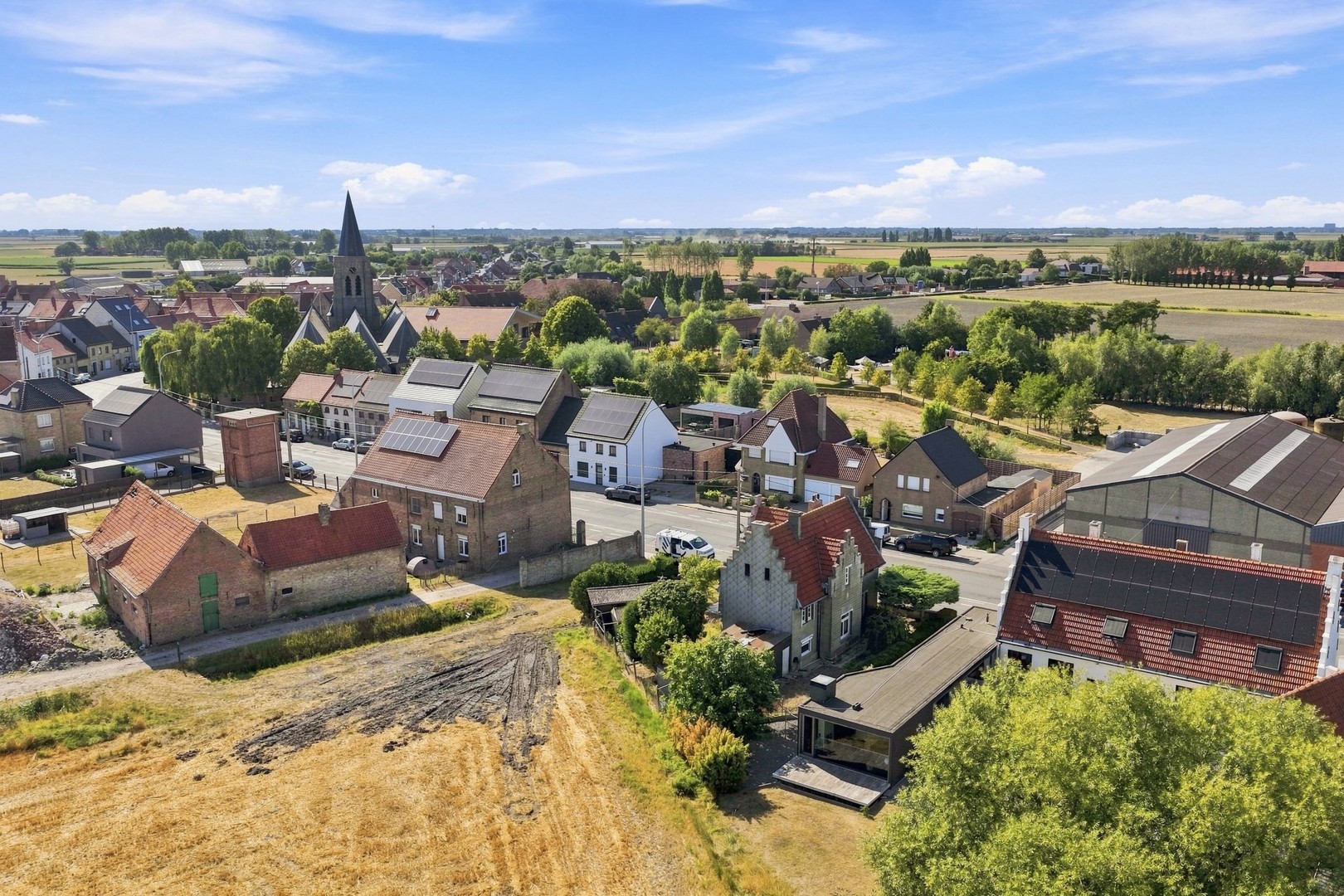 Te koop – zeer karaktervolle, te renoveren woning met landelijk uitzicht in Diksmuide (Pervijze) - foto 5