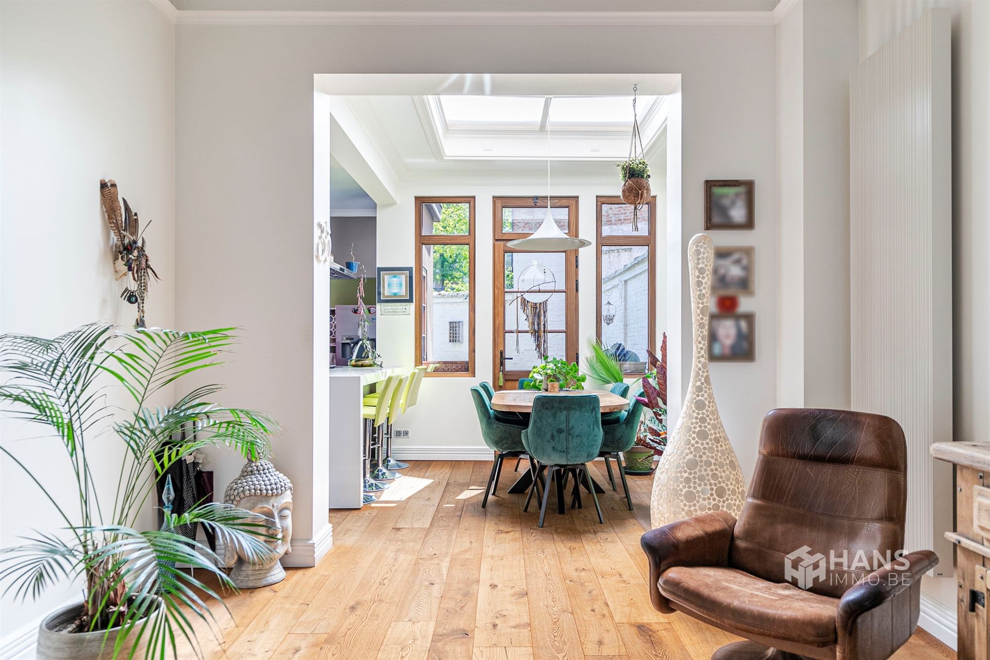 Karaktervolle woning (189 m²) met 3 slaapkamers en zuidgerichte stadstuin (40 m²) in Deurne. - foto 5