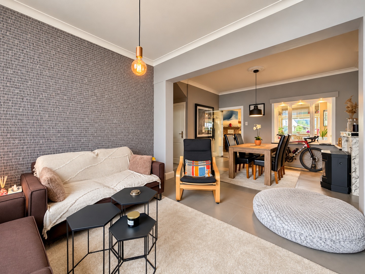 Te koop, perfect onderhouden gezinswoning met een open zicht op velden te Oudenaarde - foto 5
