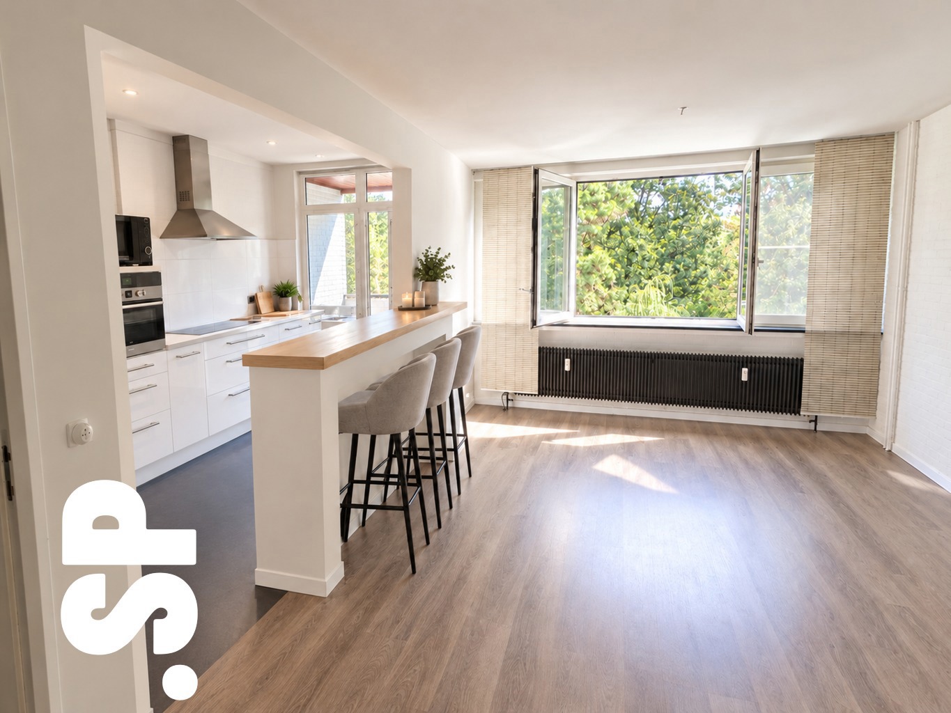 Gerenoveerd duplex-appartement gelegen op een groene locatie - foto 4
