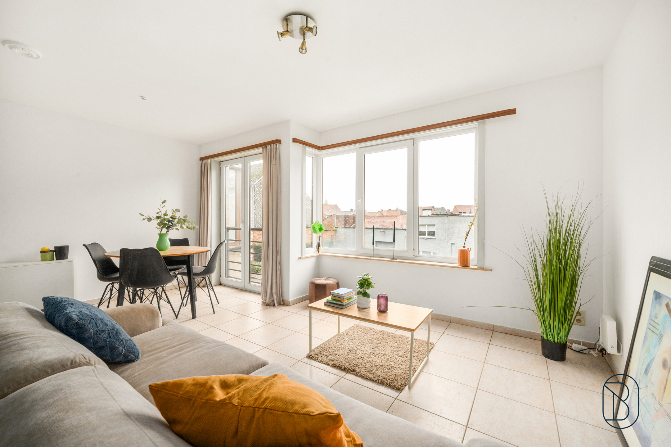 Instapklaar en lichtrijk 1-slaapkamerappartement - foto 2