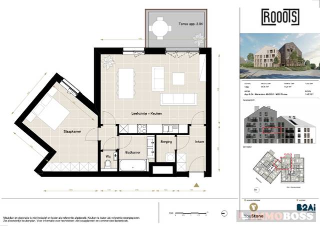 Project te koop in Ronse