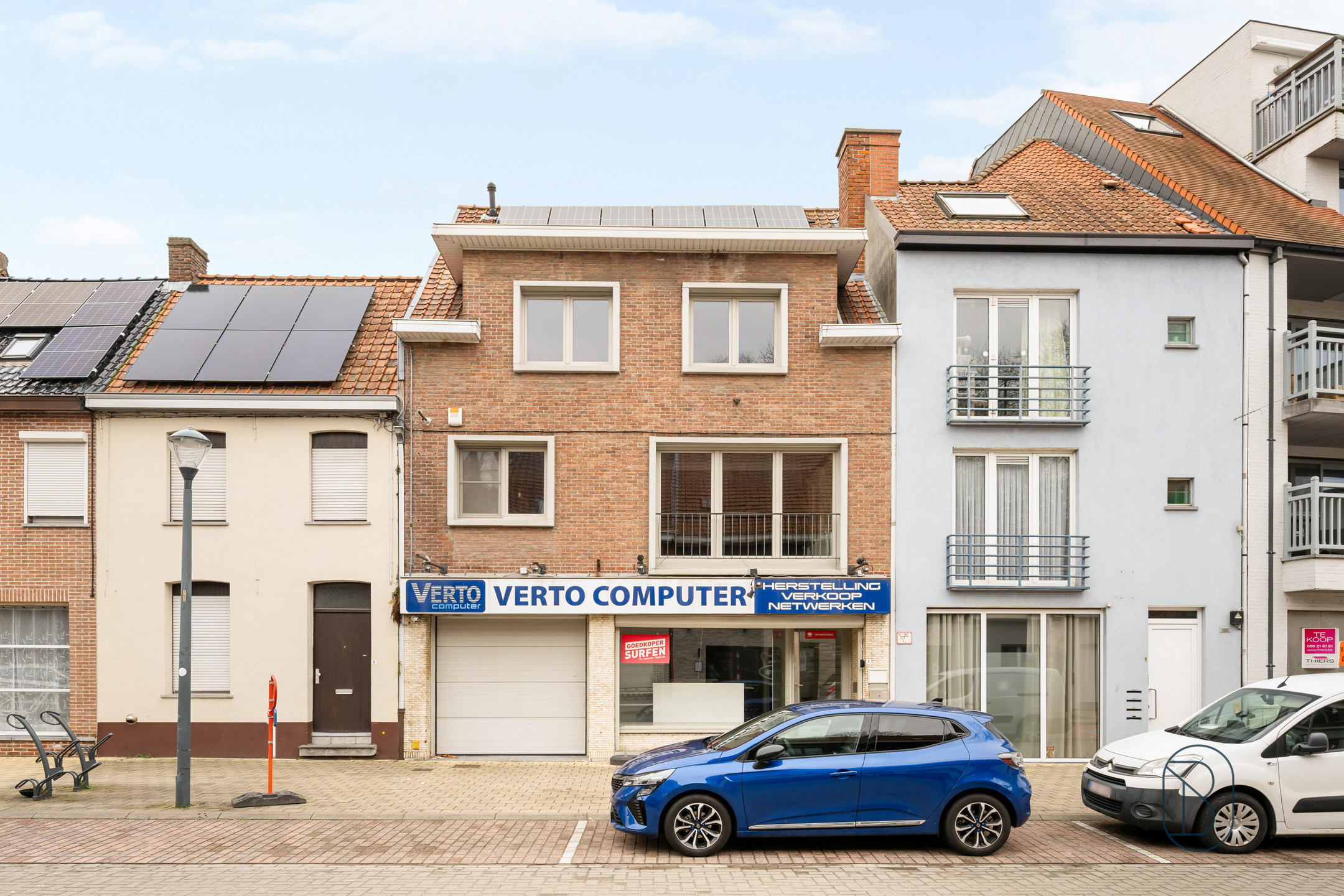 Handelspand met ruime woonst, garage en leuk terras - foto 2