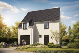 Nabij het centrum van Meulebeke bouwt Hectaar deze charmante alleenstaande woning in een doodlopende straat. Deze woning is gelegen vlakbij verschillende invalswegen richting Tielt, Ingelmunster, Dentergem,... De woning beschikt over een lichtrijke leefruimte met open keuken, inpandige garage, badkamer voorzien van bad en inloopdouche, 3 ruime slaapkamers en een zolder als ideale bergruimte. De afwerking van de woning kunt u, samen met onze partnerleverancier, volledig afstemmen op uw eigen smaak en budget.
<ul>
<li>Energiezuinige woning! </li>
<li>Kindvriendelijke buurt en doodlopende straat</li>
<li>Vloerverwarming op het gelijkvloers</li>
<li>Lucht-water warmtepomp </li>
<li>3 ruime slaapkamers </li>
</ul>
Aarzel zeker niet om contact op te nemen bij vragen of verdere interesse.