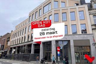 ONMIDDELIJK BESCHIKBAAR VOOR HET HUIDIG ACADEMIEJAAR, ENKEL VOOR STUDENTEN!Residentie YOU, in het midden op de Bondgenotenlaan, is de nieuwe hotspot...