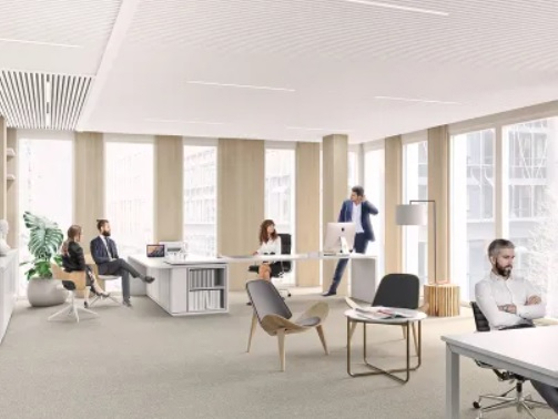 Kantoor te huur in de Europese wijk - foto 3