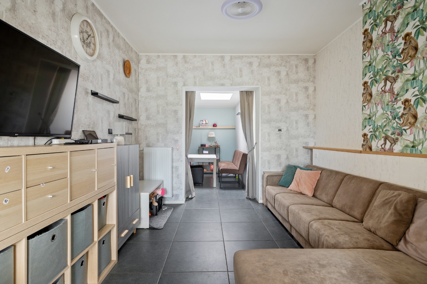 Toffe halfopen ééngezinswoning met 2 slpk., garage/werkplaats én ruime tuin - foto 4