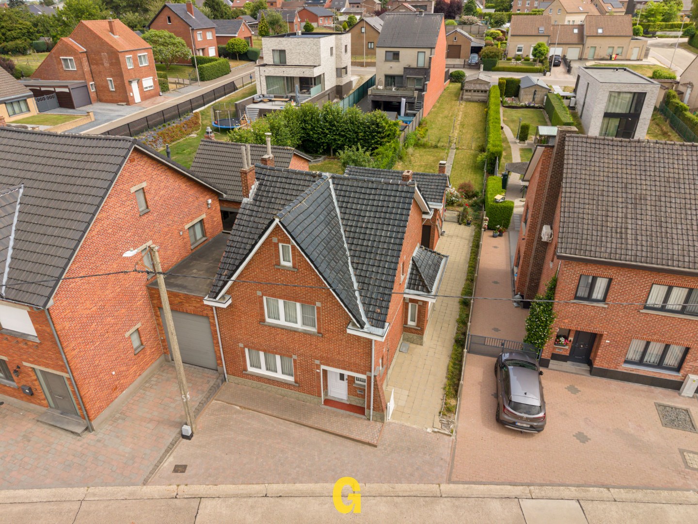 Halfopen te renoveren woning met tuin op 5a95ca, met achteraan toegang via de Wijnlaan - foto 5