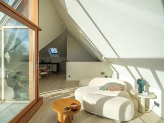 Architecturaal 3-­slaapkamerappartement met twee terrassen in het centrum van Gent.Een discrete maar uitzonderlijke realisatie naar ontwerp van...