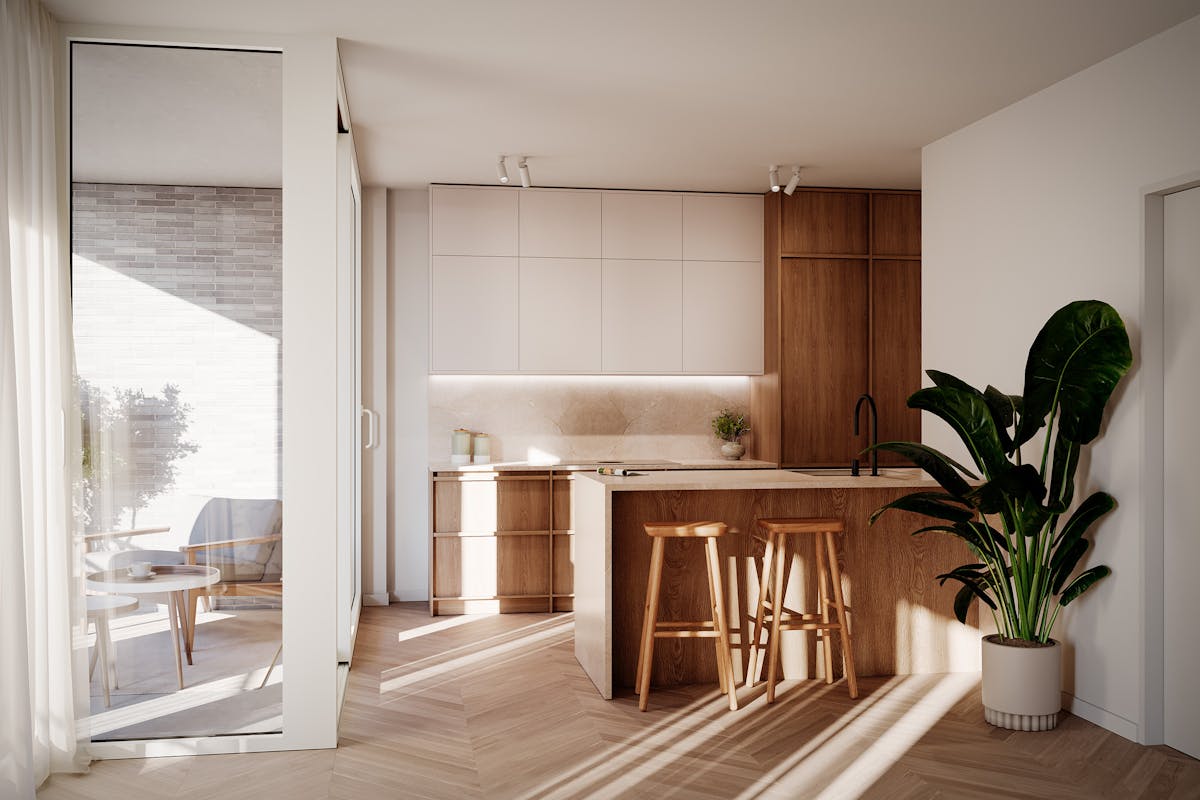 Stylish living with water views at the Oude Dokken - photo 2