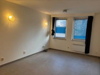 Studio op wandelafstand van station Gent Sint-Pieters, vlotte verbinding met het openbaar vervoer, wagen, ... gelegen nabij winkels, universiteiten, ... De indeling is de volgende: inkomhal, leefruimte met keuken, badkamer met douche, lavabo en toilet, opgelet geen aansluiting wasmachine aanwezig! De ruimtes worden nog afgewerkt en geschilderd, direct beschikbaar, te bespreken - huurprijs 625 euro/maand + 65 euro/maand gemeenschappelijke kost incl. verbruik water. Enkel zelf nog een abonnement voor elektriciteit af te sluiten. Geschikt voor één persoon met domicilie (of betalen van taks tweedeverblijf), geen huisdieren.