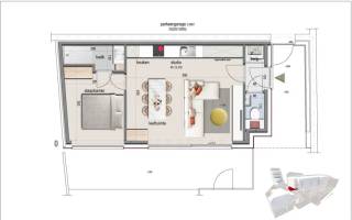 Deze gezellige studio biedt de ideale kans als opbrengsteigendom of als eerste vastgoedaankoop... gelegen op de gelijkvloerse verdieping van Residentie Melrose Place en heeft een totale oppervlakte van 51,58 m². Met daarbij een zuidwest georiënteerd terras van 16,89 m². Het appartement beschikt over 1 slaapkamer.<br /><br />Residentie MELROSE PLACE, een exclusief project op een zéér centrale ligging.<br /><br />Een project binnen in karaktervolle gebouwen in hartje Ieper. Het beperkt aantal wooneenheden zorgt voor<br />een leefbare residentie.<br /><br />Residentie MELROSE PLACE omvat 6 ruime appartementen met 1 of 2 slaapkamers en één studio op de<br />gelijkvloerse verdieping bij fase 1 (Rijselstraat). In een latere fase van dit project (Merghelynckstraat) worden er<br />1duplex-appartement , 4 lofts en 1 bestaande loft gerealiseerd.<br /><br />Verder is er ook een mogelijkheid tot aankopen van autostaanplaats en/of garage.<br /><br />Bij het ontwerp werd gekozen om exclusieve en betaalbare appartementen te ontwikkelen.<br /><br />Ook de ligging van residentie MELROSE PLACE is één van de grote pluspunten, de residentie is gelegen in<br />het hart van de stad, waar alle voorzieningen (bakkerij, slagerij, apotheek,…) na bij zijn. Er is ook een vlotte<br />verbinding met de Noorderring die u vlot tot de oprit van de A19 brengt.