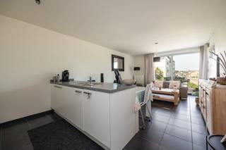 Appartement van 61m² met o.a. 2 slaapkamers, staanplaats en terras nabij het centrum van Turnhout. EPC B (108 kWh/m²), elektriciteit conform.Ligging:...