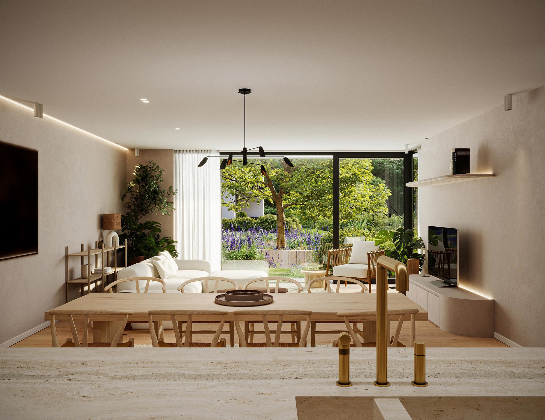 Gelijkvloers appartement met 2 slaapkamers - foto 4