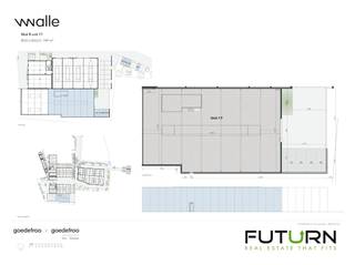 Nouvelle unité PME d'environ 749 m² dans le projet Walle Kortrijk.Dans une première phase, 3 bâtiments commerciaux seront construits sur le...