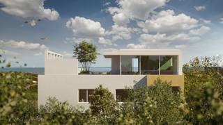 Op het hoogste punt van Sint-André, met een schitterende zicht op zee en duinen, vinden we deze exclusieve woningen Villa H en Villa O - samen H²O - te koop. Deze luxueuze woningen zijn het resultaat van een unieke samenwerking tussen toparchitect Stéphane Beel, porseleinkunstenaar Piet Stockmans en gerenommeerd landschapsarchitect Martin Wirtz. Villa O, met een bewoonbare oppervlakte van 465 m², biedt een gelijkvloerse inkomhal met een apart toilet, een trap én een huislift. Op de eerste verdieping leidt de nachthal naar de master bedroom met ensuite badkamer en dressing, twee extra slaapkamers, een apart toilet en een tweede badkamer.Op de tweede verdieping vindt u een lichtrijke leefruimte, eetplaats en keuken, alsook een uitzonderlijk dakterras met mogelijkheid tot zwembad. De ondergrondse verdieping beschikt over een inpandige garage, toegankelijk via een gelijkvloerse inrit met autolift, een fietsenstalling en een multifunctionele ruimte die perfect kan dienen als home cinema of ontspanningsruimte.De verkoopprijs is de semi-cascoprijs. De afwerking kan u nog volledig zelf kiezen!Het is tevens mogelijk de villa's samen aan te kopen en één grote woning naar wens te creëren. Interesse in deze absolute opportuniteit op het hoogste punt van Sint-André? Neem dan zeker contact op met de dossierverantwoordelijke Sarah Velle via 0470 10 52 78 of sarah.velle@dewaele.com.