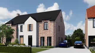 <p>Elke zondag welkom op ons kantoor van 10u-12u voor meer info over de nieuwbouwprojecten! </p>
<br />Gelegen in Residentie “Ten huize Jef en Jeanneke”, vindt u deze landelijke halfopen nieuwbouwwoning in ruwbouw met 4 slaapkamers. De woning bevindt zich op fietsafstand van het mooie Bolderberg. <br /><br />Deze ruime half open bebouwing bevindt zich op een perceel van 6.49 are waarvan het perceel een straatbreedte heeft van 13 meter!<br />De woning heeft een bewoonbare oppervlakte van 246m² en is praktisch opgedeeld.<br /><br />Er werd rekening gehouden met een open leefruimte met achteraan een gezellige keukenruimte die onmiddellijk aansluit aan de berging met achterdeur. De “doorzon”-leefruimte heeft zowel via de voor-, zij- als achterzijde ramen voor een uitstekende lichtinval.<br /><br />Vanuit de living vertrekt ook de trap naar boven. <br />Op de eerste verdieping zijn er 3 slaapkamers, een apart toilet en een badkamer. De slaapkamers zijn allen voldoende ruim.<br />De 2de gegoten betonnen trap brengt ons naar een prachtige open zolderruimte; hier kan men een ruime 4de polyvalente (slaap)kamer creëren, of zelfs opsplitsen naar een 5de kamer. <br /><br />In de hoek kan de technische ruimte voorzien worden.<br />Zowel de raampartijen als de dakwerken zijn van uitstekende makelij.<br /><br />Deze ruwbouwwoning wordt opgeleverd met een vlak getrokken perceel dat onmiddellijke aanplanting toelaat.<br /><br />En wat dacht u van een fietstocht door de natuur richting Bolderberg? Zalig….! De autosnelweg met verkeerswisselaar “Het Klaverblad” bereikt men na enkele minuten.<br /><br />Indeling : <br />GELIJKVLOERS : inkomhal, gastentoilet, leefruimte met trap naar boven, open keuken, berging<br />EERSTE VERDIEPING : nachthal, apart toilet, 3 slaapkamers, badkamer, trap naar boven<br />ZOLDER : open polyvalente ruimte met plaats voor technische ruimte <br />TUIN: aan te leggen <br /><br />Pluspunten:<br />-prachtige stijl; voor ieder wat wils!<br />-zeer degelijke bouw<br />-ruim = 246m²<br />-ruime living!<br />-4/5 slaapkamers <br />-betonnen trappen<br />-tijdloze pastoriestijl<br />-goede ligging = overal dichtbij!<br />-grondwaarde aan 12%, constructie onder 6% BTW<br />-regenwaterput van 10.000l!<br /><br />Voor een afspraak of meer info, bel ons op 078/78.78.70, of kom gewoon binnen op ons kantoor. Steeds welkom!