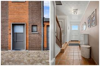 In het hart van Nieuwkerken, in een gezellige en rustige woonwijk, bevindt zich deze knappe en instapklare halfopen bebouwing op een perceel van 385 m². Met meer dan 200 m² bewoonbare oppervlakte biedt deze woning uitzonderlijk veel ruimte en comfort voor het hele gezin.
Bij het binnenkomen valt meteen de aangename lichtinval en de warme parketvloer op. De ruime leefruimte sluit naadloos aan op de open keuken, waardoor een gezellige en functionele leefomgeving ontstaat. Achteraan geniet u van een lichtrijke veranda met zicht op de tuin, een ideale plek om in alle seizoenen tot rust te komen.
Op de eerste en tweede verdieping bevinden zich vier volwaardige slaapkamers en een verzorgde badkamer. Dankzij de gunstige oriëntatie geniet de woning de hele dag van natuurlijk daglicht.
Ook op technisch vlak zit u hier goed: de woning beschikt over centrale verwarming op aardgas gecombineerd met een lucht-lucht warmtepomp die tevens als aircosysteem fungeert. Verder zijn er hoogrendementsbeglazing, zonnepanelen en dakisolatie aanwezig, wat resulteert in een gunstig EPC-label C. De elektrische installatie is conform en de woning is bovendien asbestveilig.
Praktisch comfort wordt verzekerd door een oprit voor één wagen en een garage met elektrische sectionale poort.
Kortom: een ruime, verzorgde en energiezuinige gezinswoning op een uitstekende locatie in Nieuwkerken, klaar voor nieuwe bewoners die op zoek zijn naar ruimte, comfort en een aangename woonomgeving. Bel ons nu voor een afspraak op het nummer: 052/46.38.03 en wie weet tot binnenkort! 

