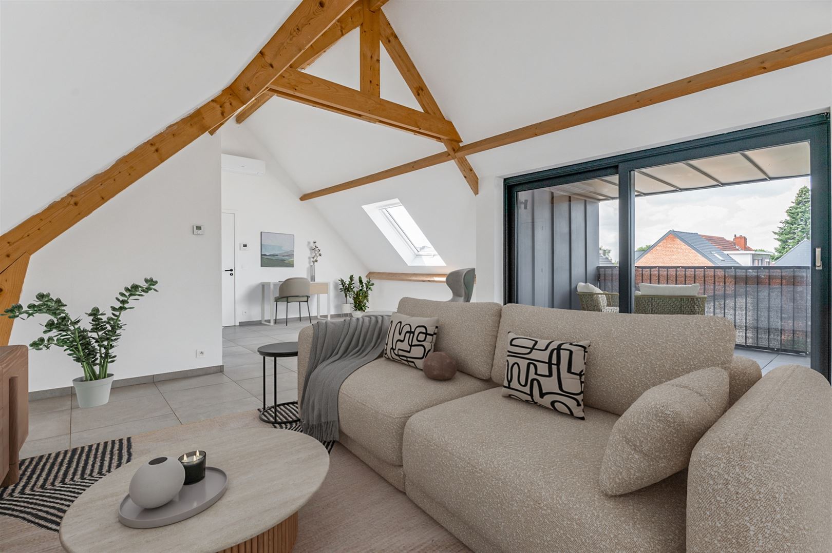 Recente penthouse ca. 114m2 met inpandig terras en optionele parking. - foto 3