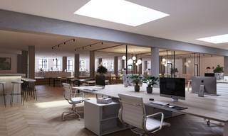 - Kantoor 800m²<br />- Instapklaar<br />- In het historisch centrum<br />- Private ondergrondse parking<br />- <span>Zeer goed bereikbaar met de fiets en openbaar vervoer<br />- Private toegang<br />- 3 grote lichtkoepels<br />- Binnentuin<br />-</span> Ventilatiesysteem D, vloerverwarming via 2 warmtepompen<br />- Ondergrondse parking (optioneel beschikbaar)<br />- Installatie laadpalen mogelijk