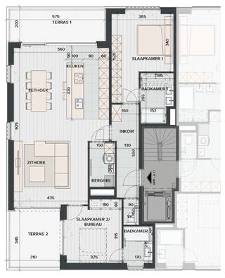 Dit <strong>stijlvolle doorkijkappartement </strong>(116,75m²) op de <strong>eerste verdieping</strong> aan de oostkant van <strong>residentie Albatros</strong> biedt een prachtig <strong>uitzicht op het water en de groene omgeving</strong>. Dankzij de <strong>doordachte indeling</strong> geniet je de <strong>hele dag van natuurlijk licht en een open, ruimtelijk gevoel</strong>.<br /><br />Dit appartement beschikt over <strong>2 slaapkamers en 2 badkamers.</strong><br />Met <strong>een terras aan zowel de voor- als achterzijde </strong>(11,50m² en 10,70m²) kun je op elk moment van de dag ontspannen en genieten van de buitenlucht. De <strong>duurzame afwerking</strong> en de <strong>energiezuinige lucht-waterwarmtepomp</strong> zorgen voor een aangenaam binnenklimaat en een <strong>lage energiefactuur.</strong><br /><br />Parkeren is mogelijk in de <strong>ondergrondse garageboxen of staanplaats.</strong><br /><br />Een ideale woonplek voor wie op zoek is naar rust, ruimte en modern wooncomfort, op een boogscheut van het centrum van Ingelmunster.
