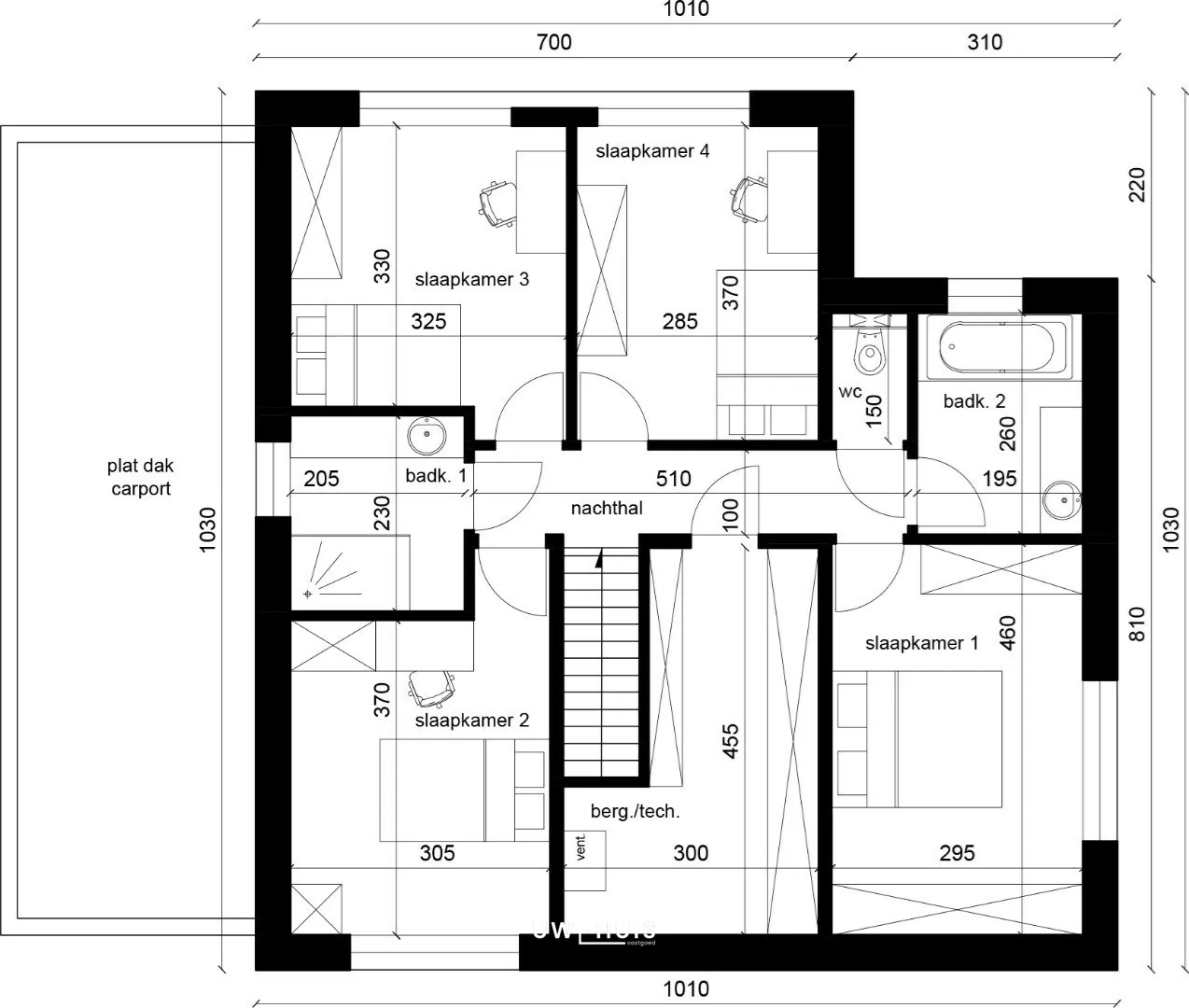 Bouwgrond voor open bebouwing op 717m2 - foto 4